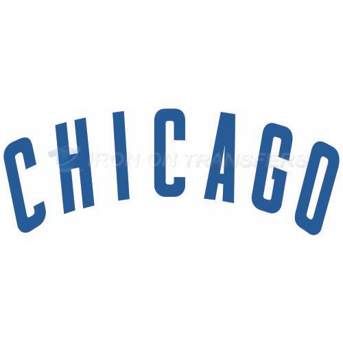 Chicago Cubs Iron-on Stickers (Heat Transfers)NO.1476
